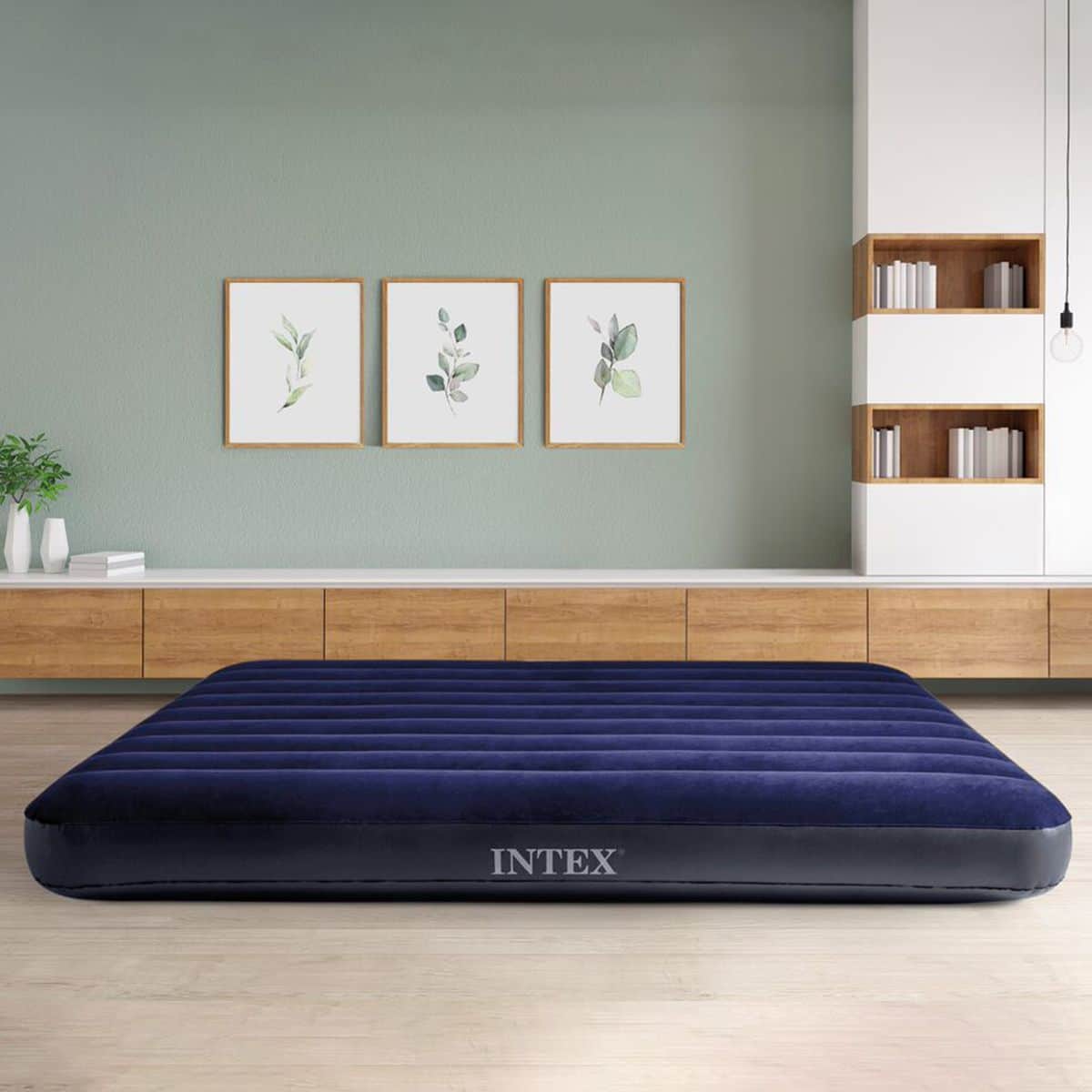 Intex Twin Dura-Beam Series Classic Downy Inflatable Airbed Unisex