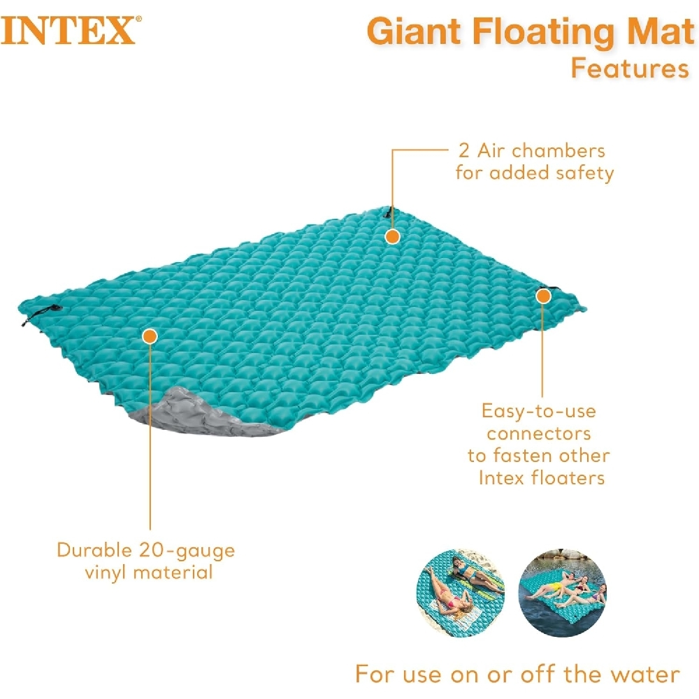 Intex Giant Floating Mat Unisex, 8-10 Years