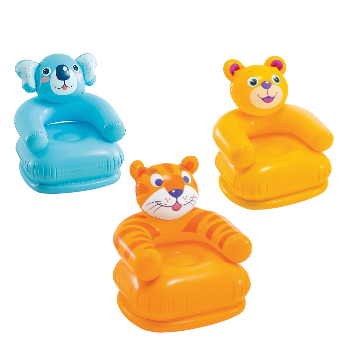 Intex Happy Animal Assorted Chair Unisex, 3-4 Years
