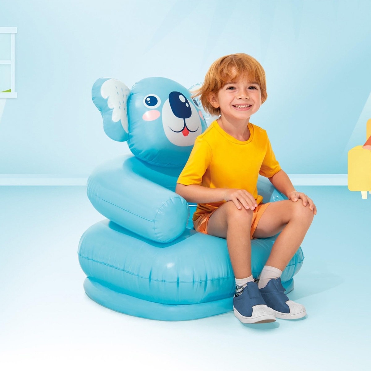 Intex Happy Animal Assorted Chair Unisex, 3-4 Years