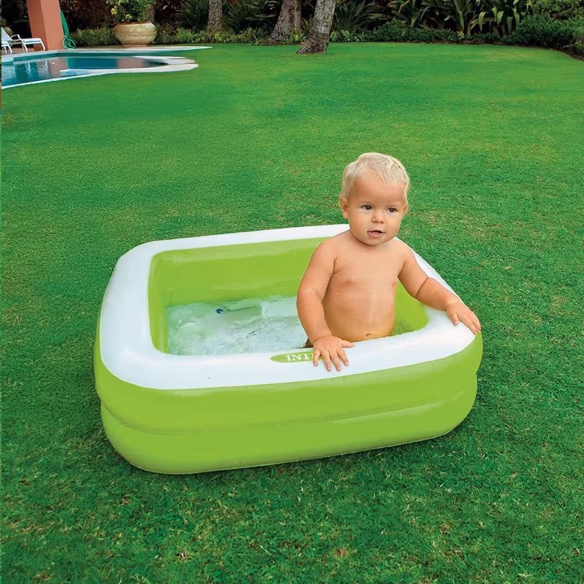 Intex Inflatable Assorted Pool, 57 Ltr, 1-2 Person, 3-4 Years