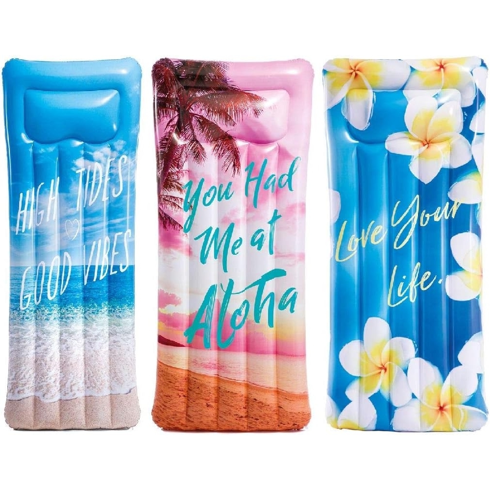 انتكس عوامة على شكل جزيرة استوائية بأشكال متنوعة قابلة للنفخ للجنسين، 13+ سنوات