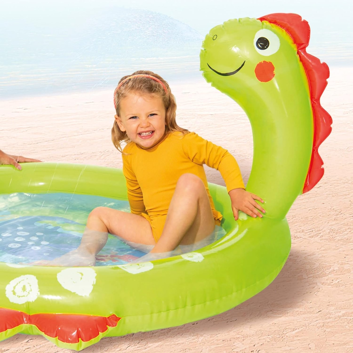 Intex Inflatable Dinosaur Spray Pool Unisex, 3-4 Years