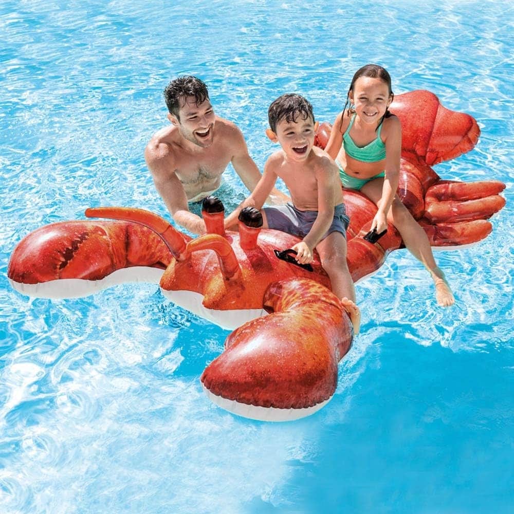 Intex Inflatable Lobster Ride-On Unisex, 3-4 Years