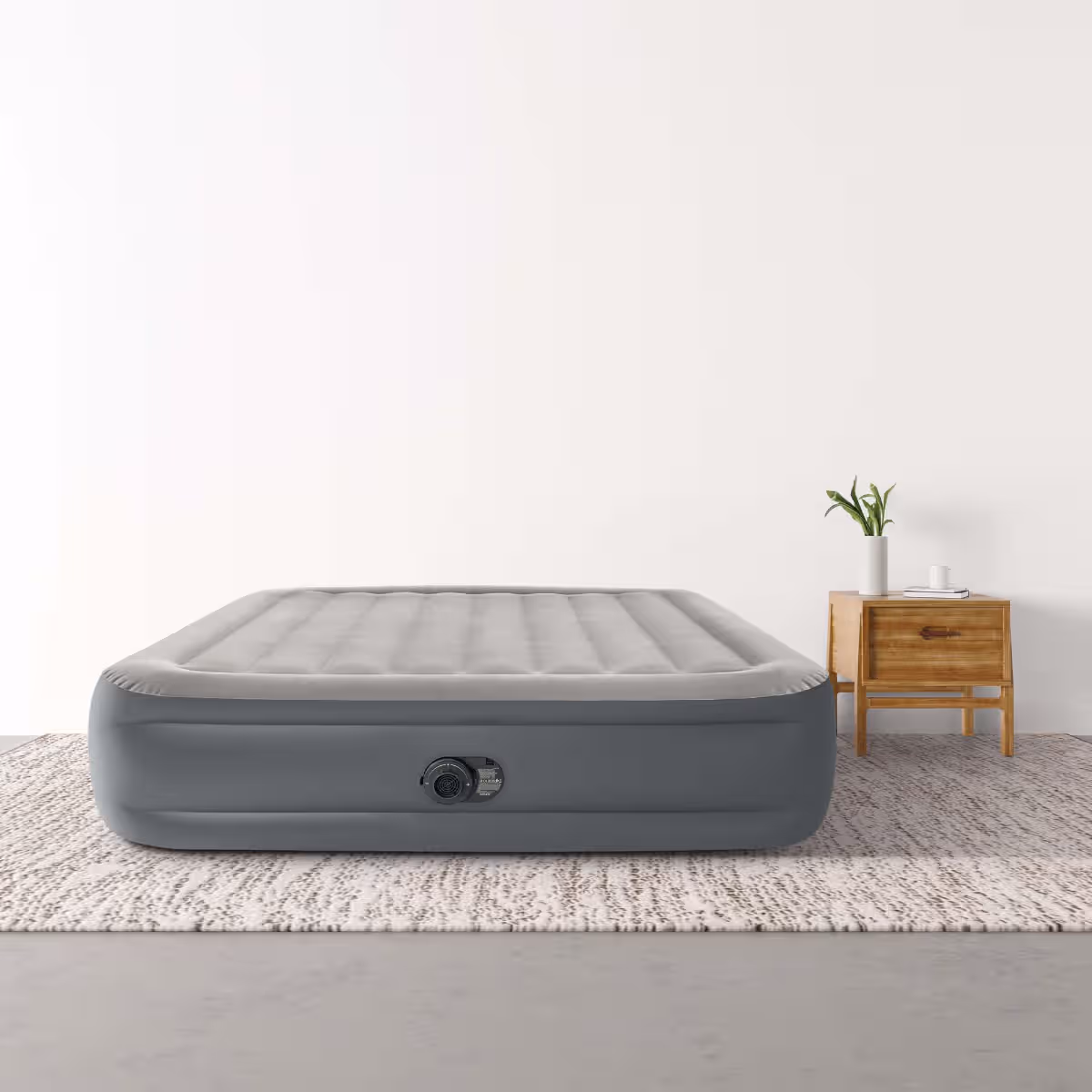 Intex Inflatable Queen Essential Rest Airbed with FiberTech Unisex
