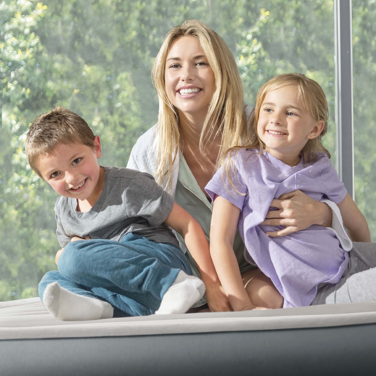 Intex Inflatable Queen Essential Rest Airbed with FiberTech Unisex