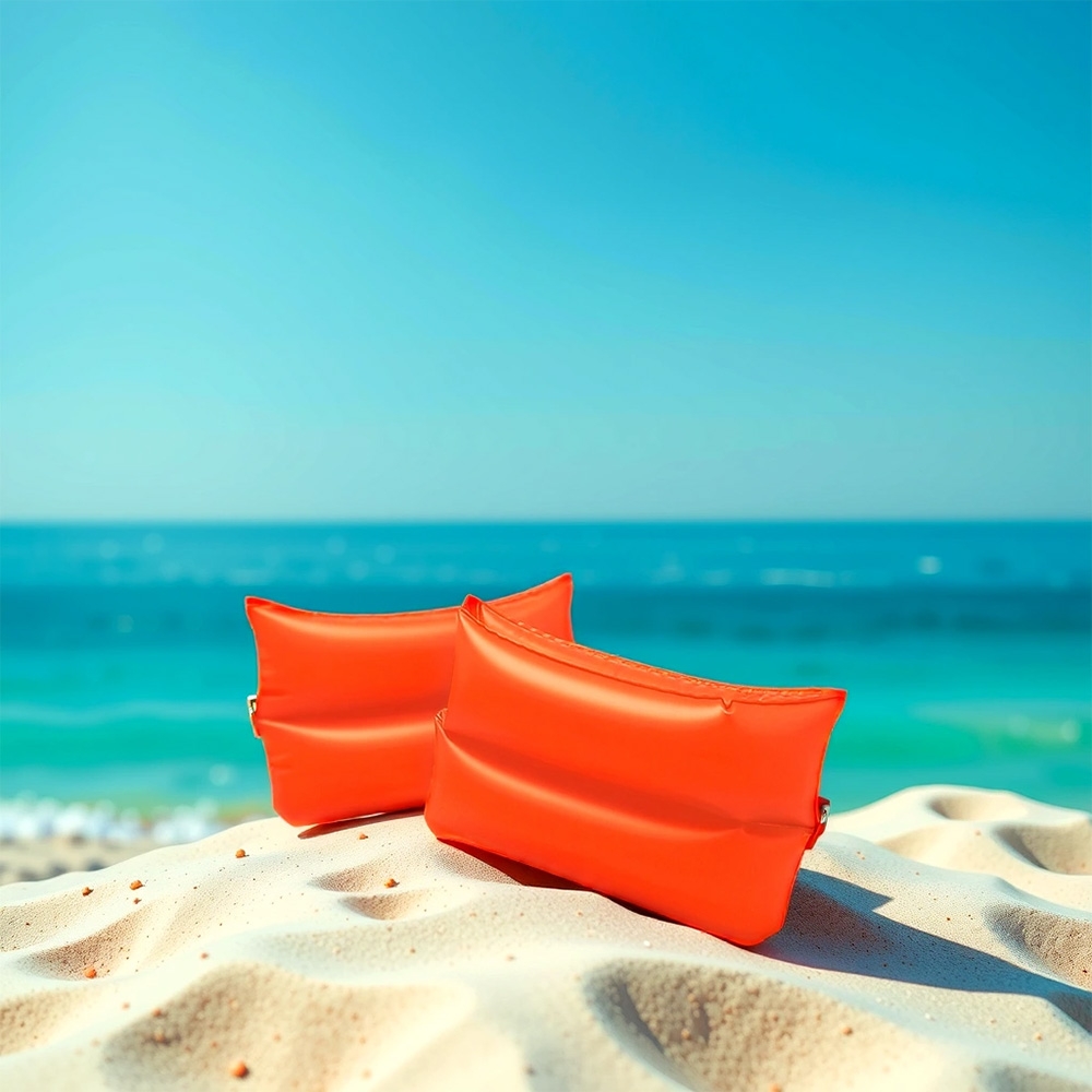 أربطة ذراع للسباحة قابلة للنفخ من انتكس للجنسين، 5-7 سنوات، عبوة 2