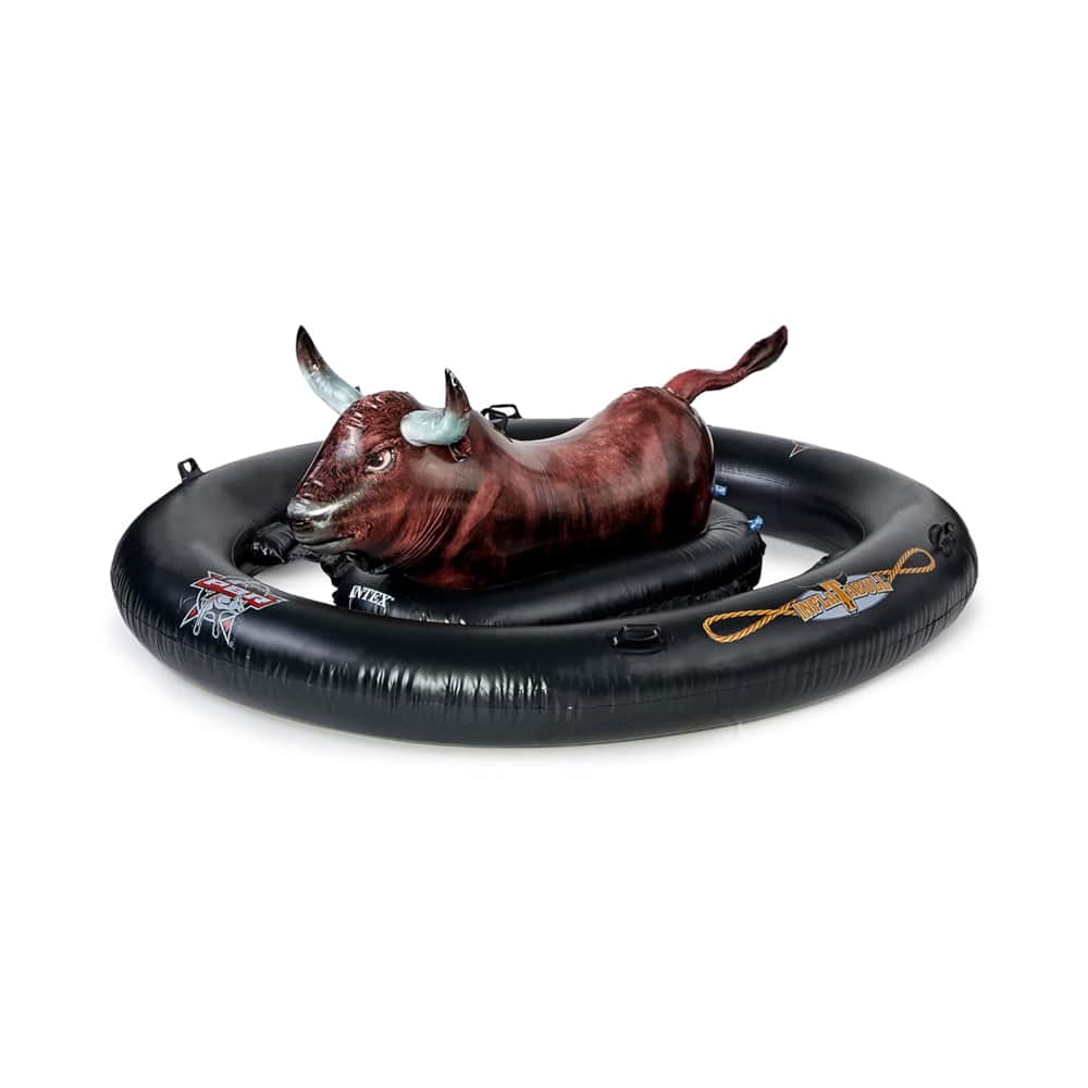 Intex InflataBull Rodeo Bull Ride-On Pool Float Unisex, 8-10 Years