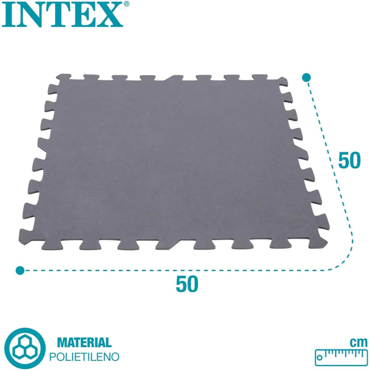 Intex Interlocking Padded Gray Floor Protector