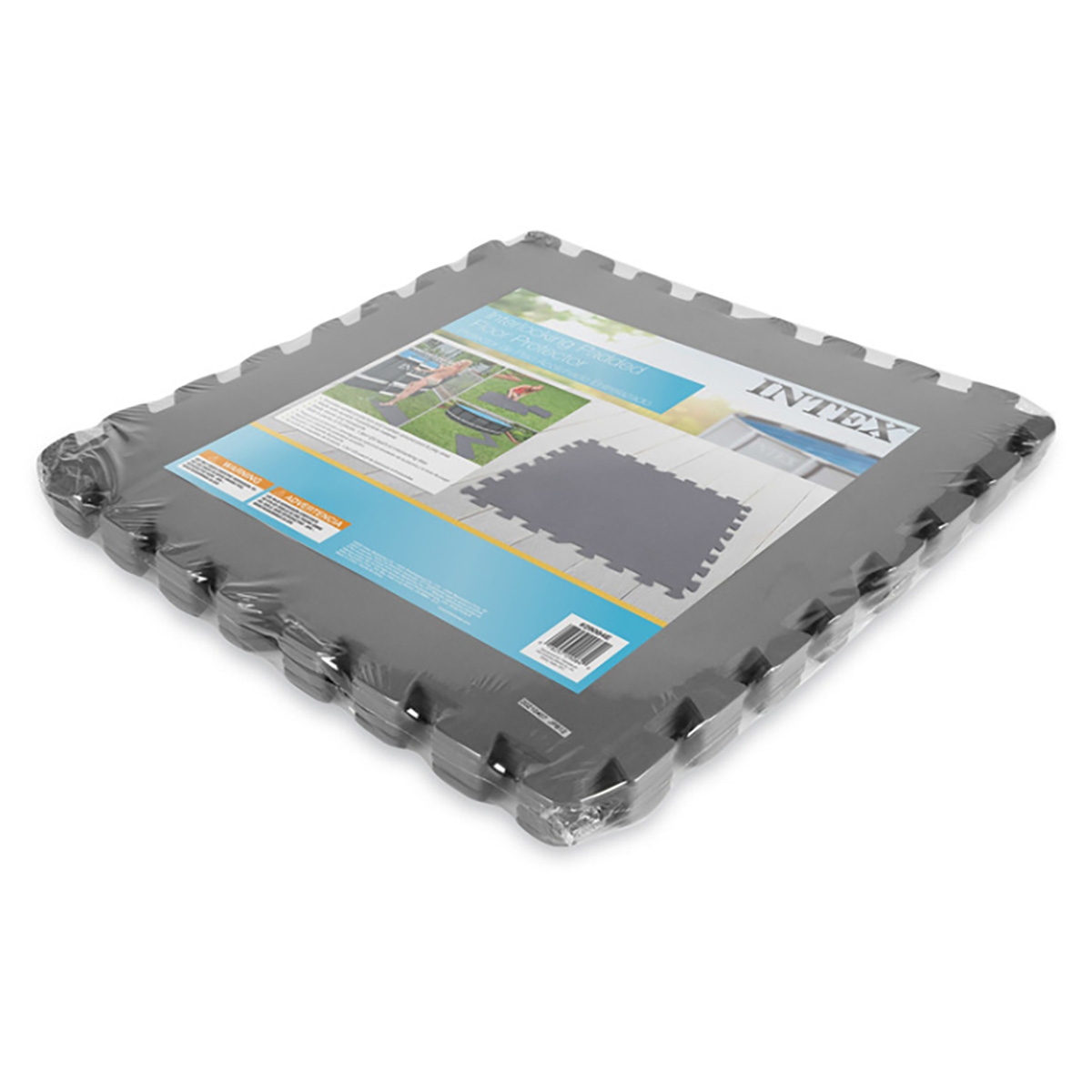 Intex Interlocking Padded Gray Floor Protector Unisex