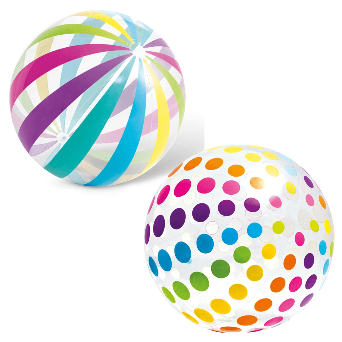 Intex Jumbo Inflatable Assorted Beach Ball Unisex, 3-4 Years