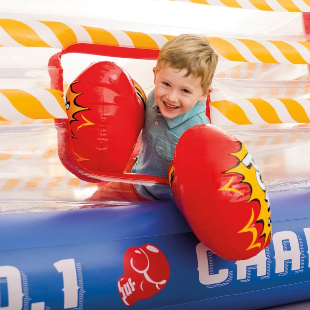 Intex Jump-O-Lene Inflatable Boxing Ring with Gloves Unisex, 5-7 Years