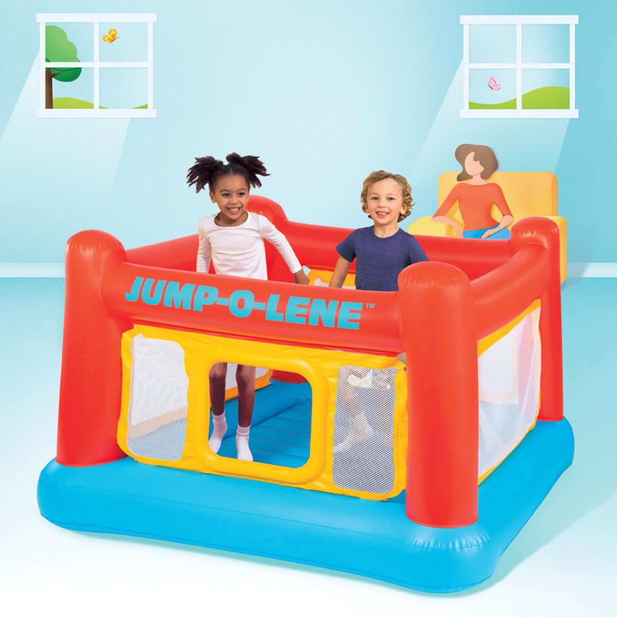 Intex Jump-O-Lene Playhouse Unisex, 3-4 Years