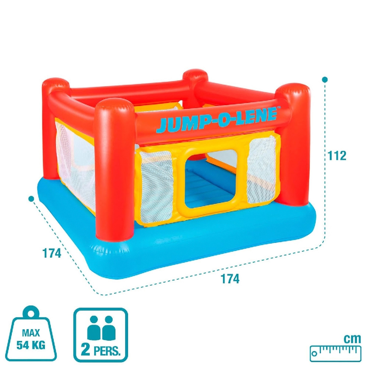 Intex Jump-O-Lene Playhouse Unisex, 3-4 Years