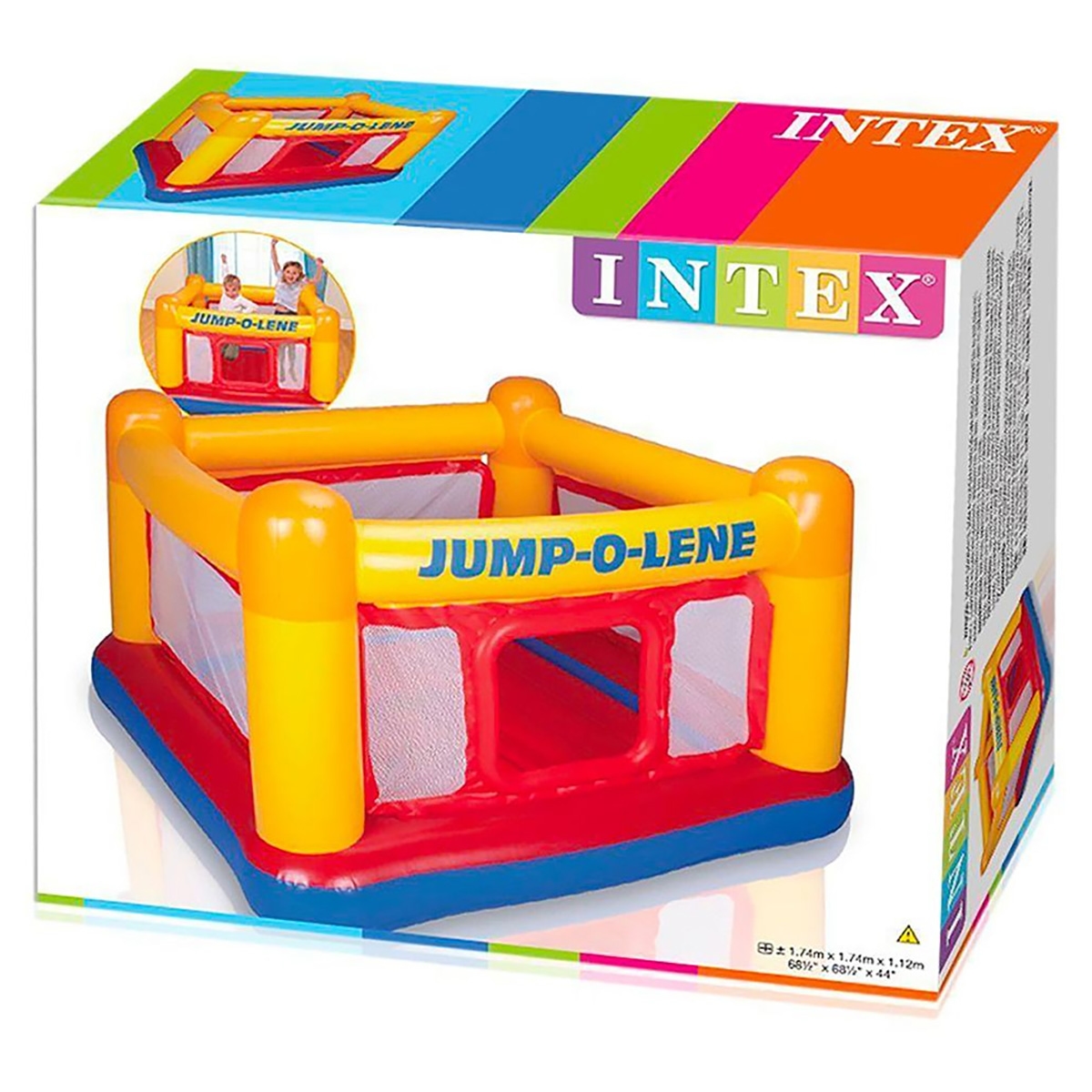 Intex Jump-O-Lene Playhouse Unisex, 3-4 Years