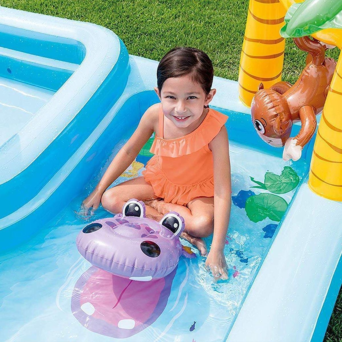 Intex Jungle Adventures Play Center Unisex, 3-4 Years