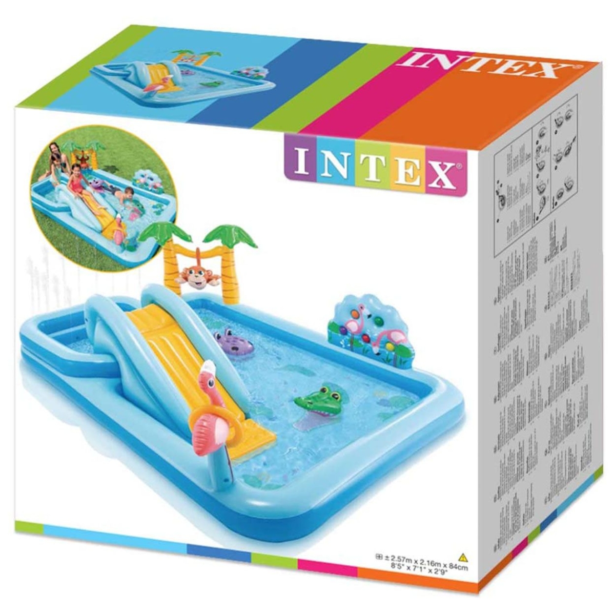 Intex Jungle Adventures Play Center Unisex, 3-4 Years