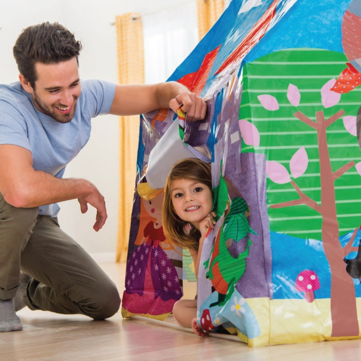 إنتكس كوخ مغامرات الغابة للجنسين، 3-4 سنوات