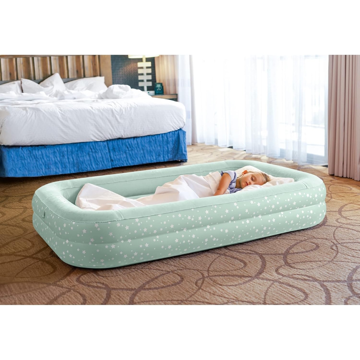 Intex Kidz Travel Bed with Hand Pump Unisex