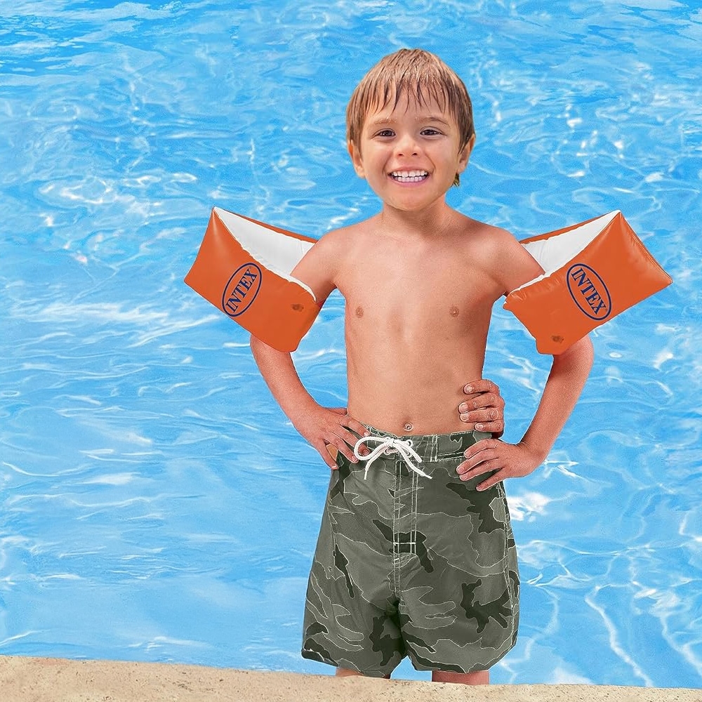 انتكس أذرع سباحة ديلوكس كبيرة للجنسين، 5-7 سنوات، مجموعة من 2