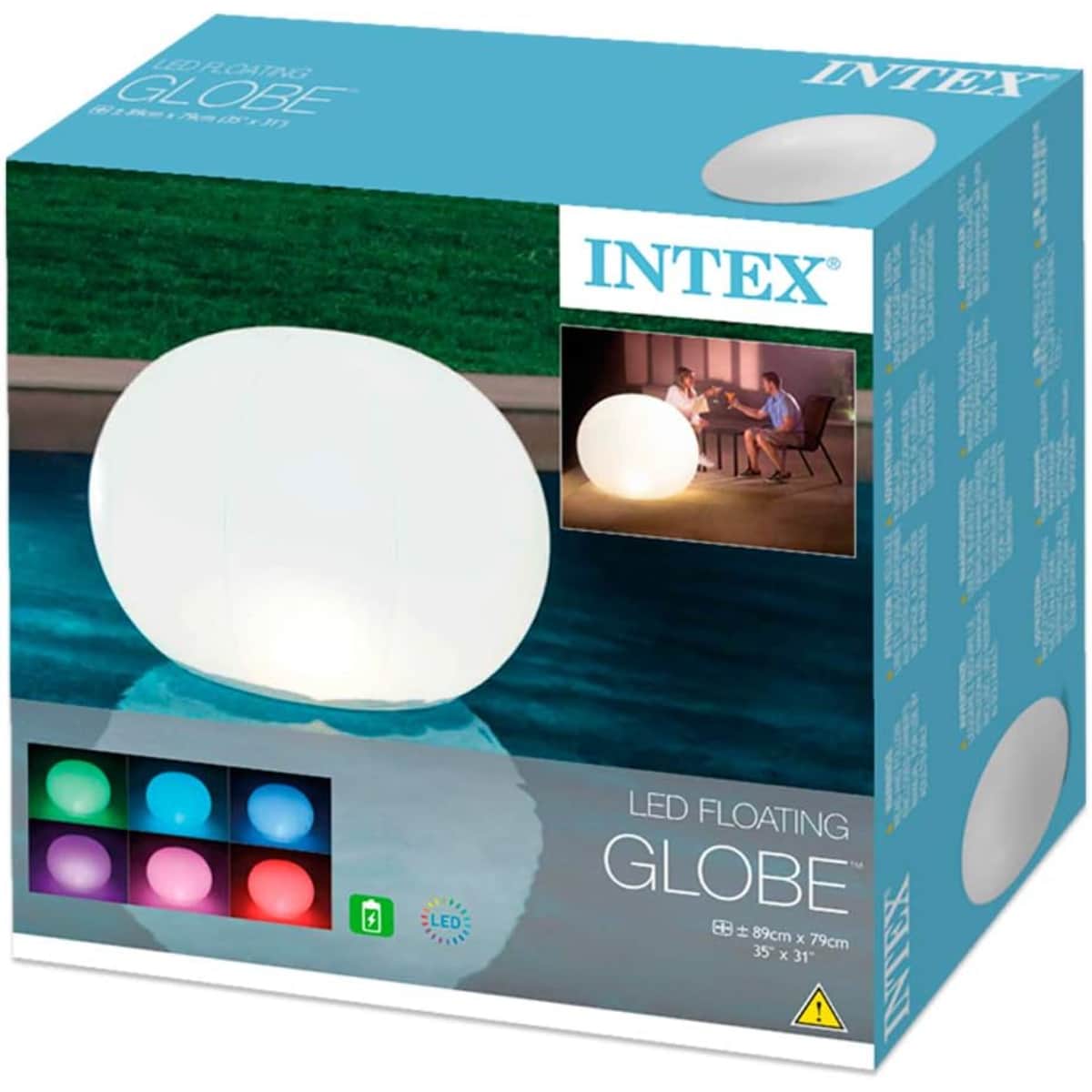 Intex LED Floating Globe Light