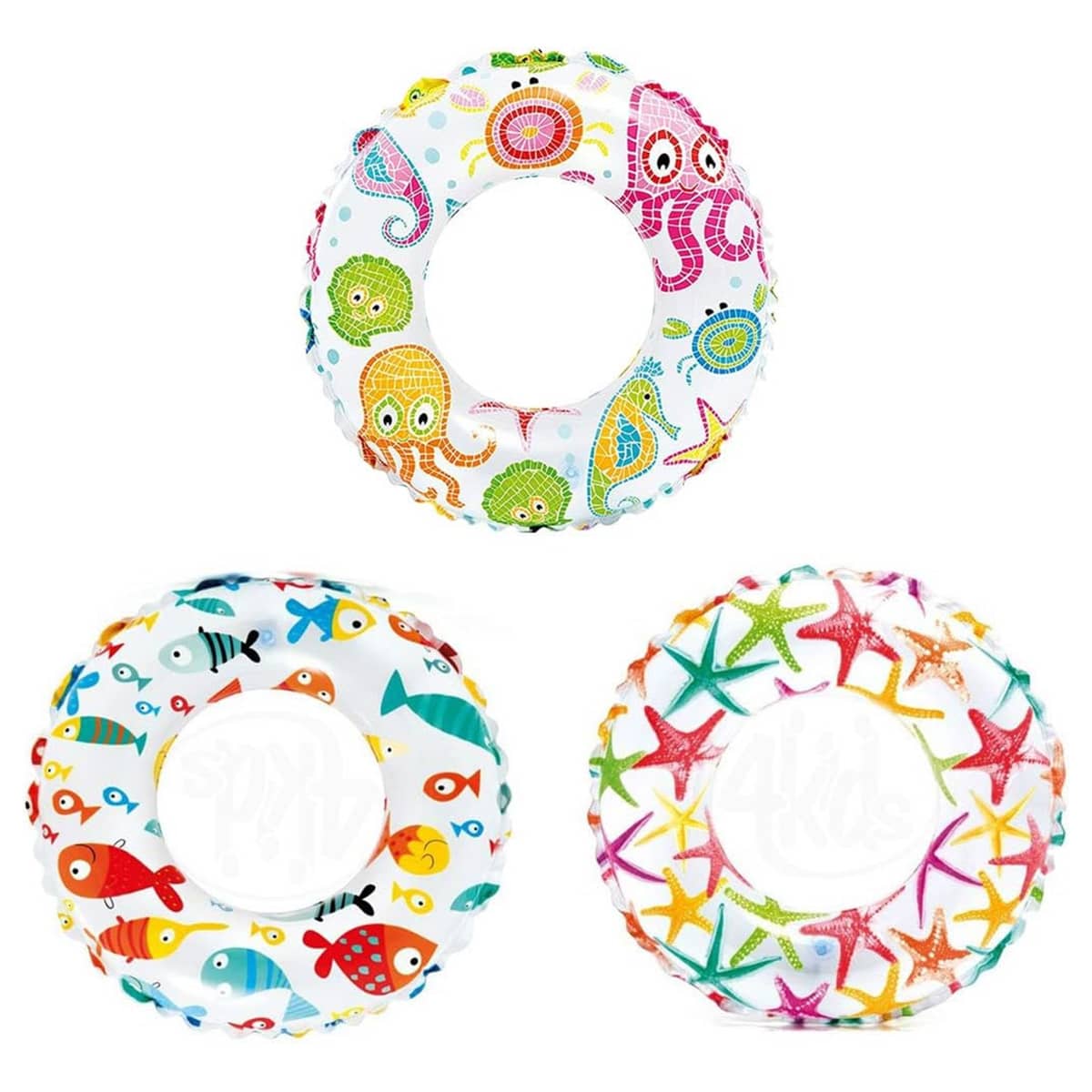 Intex Lively Print Assorted Swim Ring