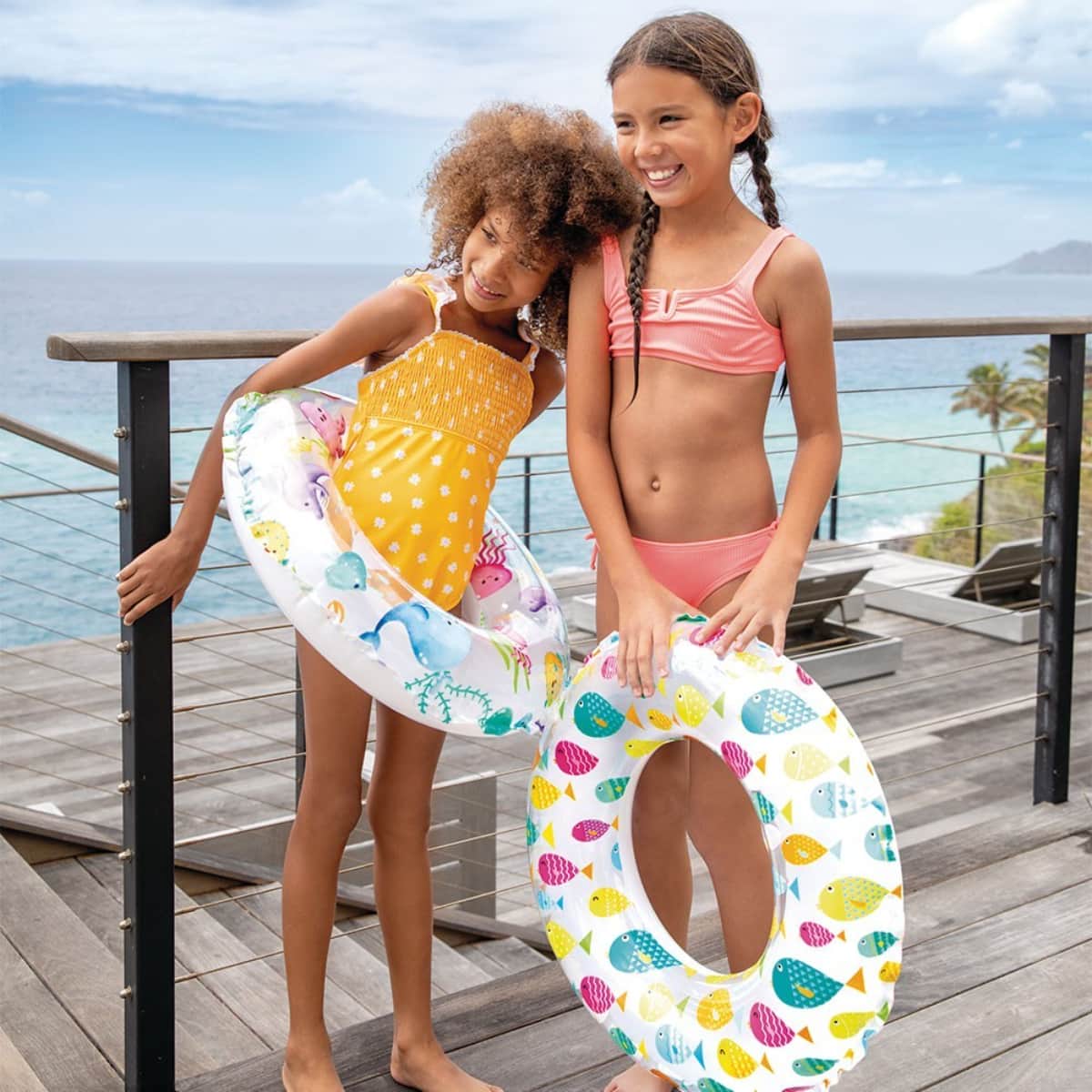 Intex Lively Print Assorted Swim Ring