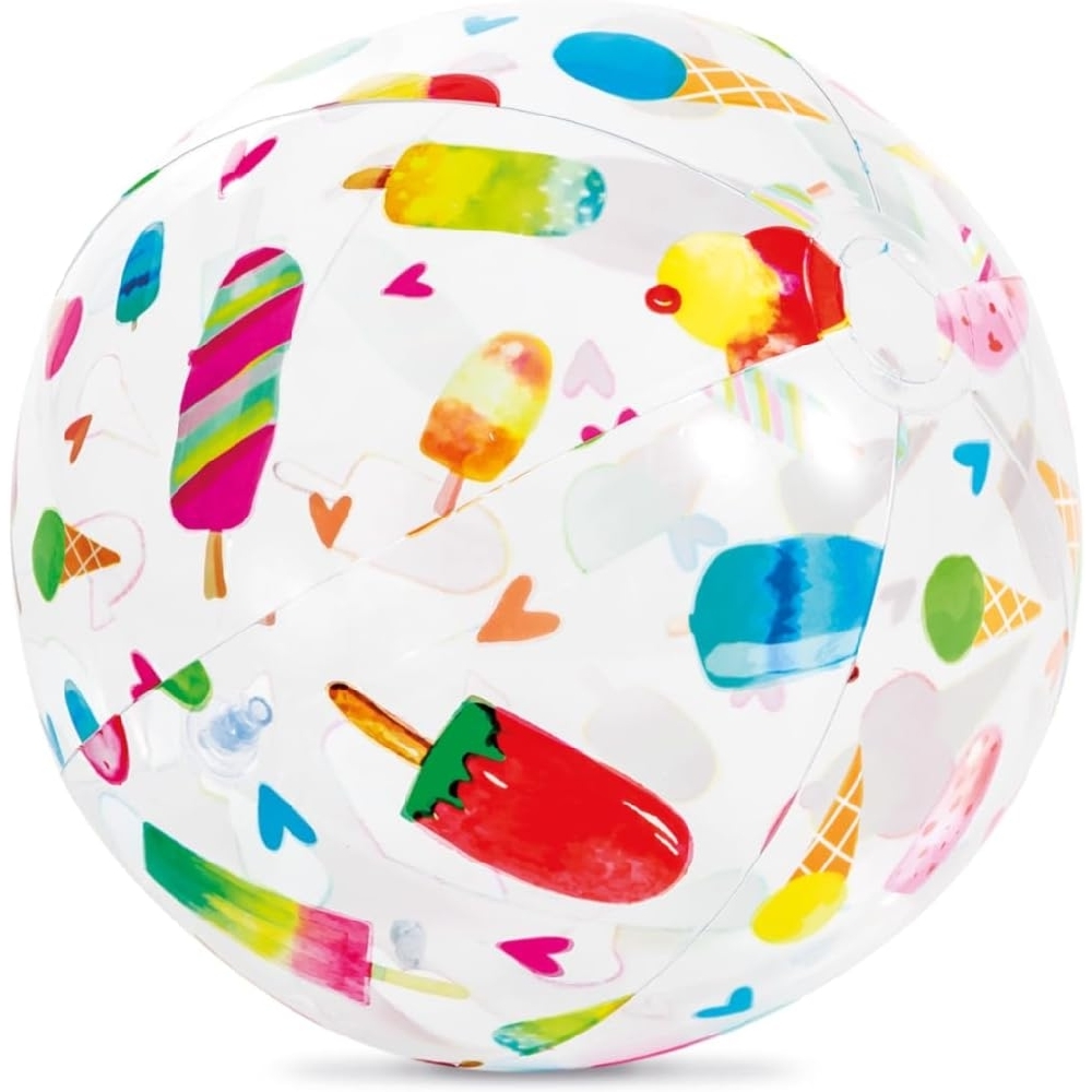 Intex Lively Printed Assorted Beach Ball Unisex, 3-4 Years