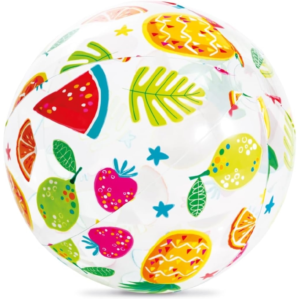 Intex Lively Printed Assorted Beach Ball Unisex, 3-4 Years