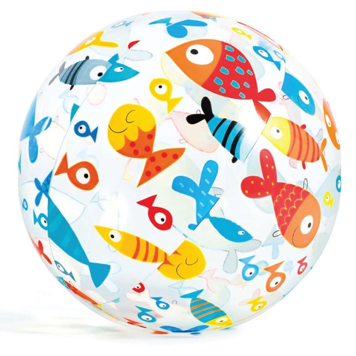 Intex Lively Printed Assorted Beach Ball Unisex, 3-4 Years