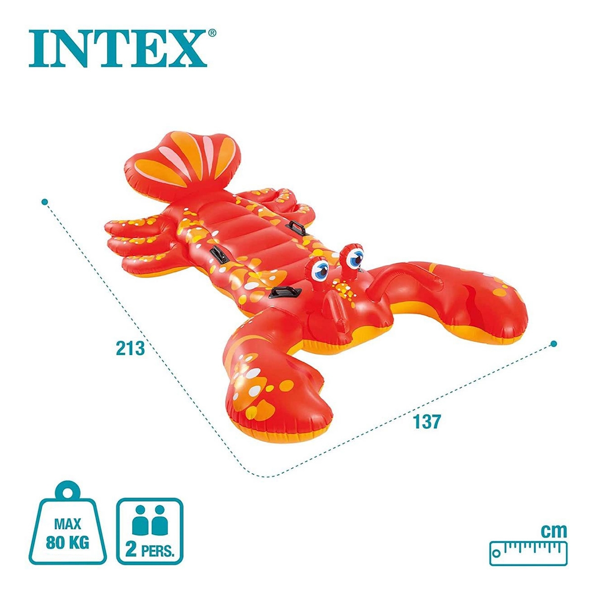 Intex Lobster Ride On Unisex, 3-4 Years