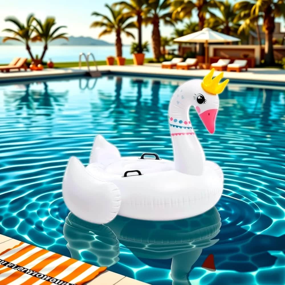 Intex Majestic Swan Ride-On Float Unisex, 3-4 Years