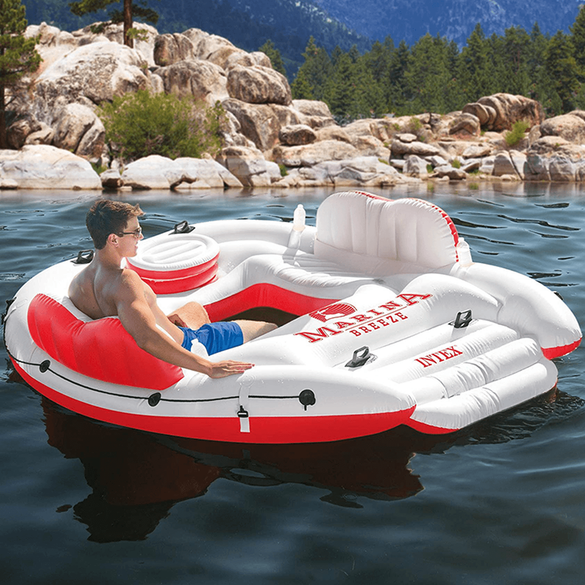 Intex Marina Breeze Island Raft Unisex, 13+ Years