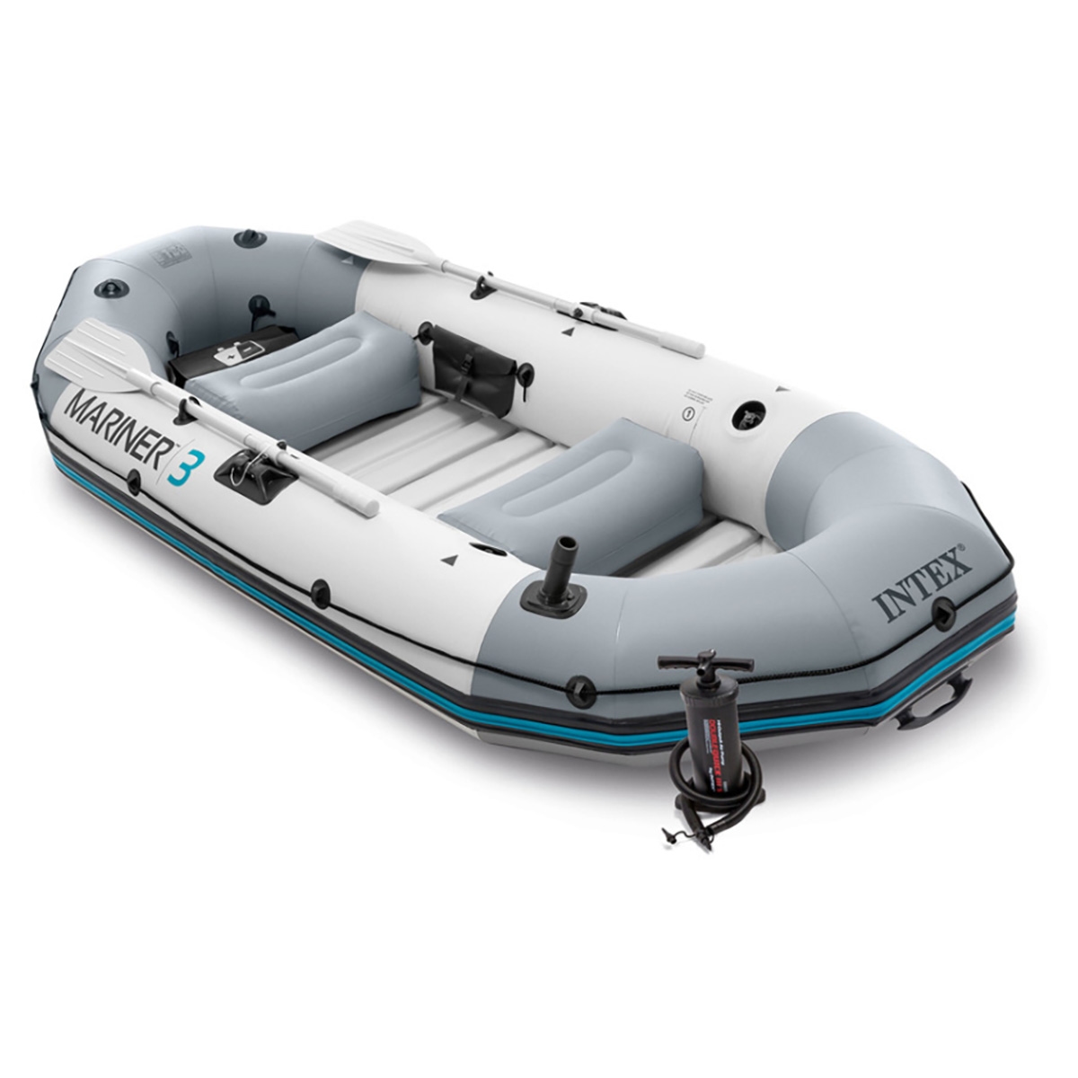 Intex Mariner 3 Boat Set Unisex, 13+ Years