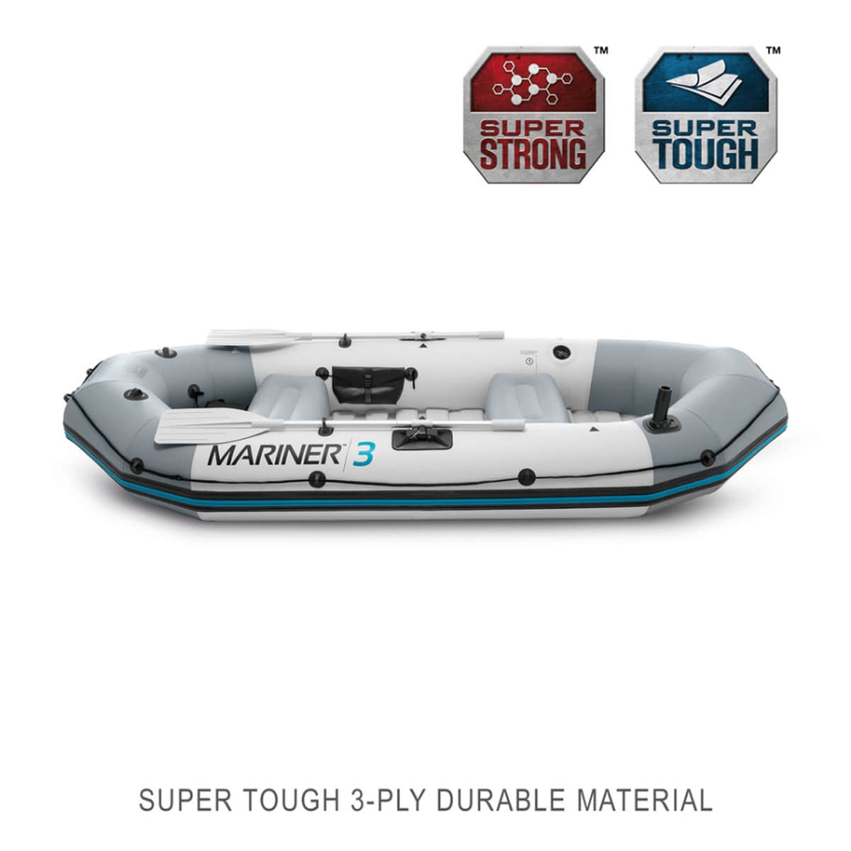 Intex Mariner 3 Boat Set Unisex, 13+ Years