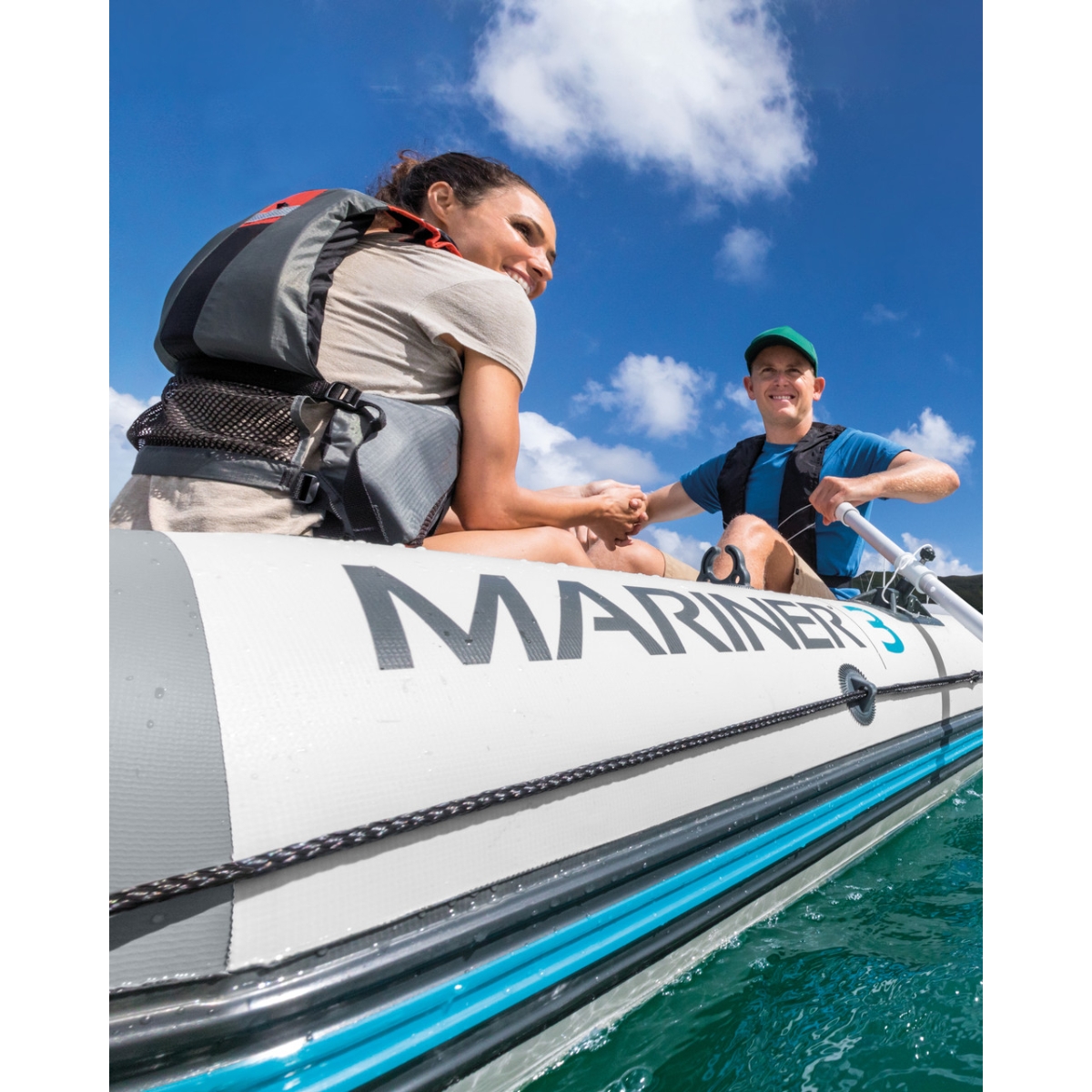 Intex Mariner 3 Boat Set Unisex, 13+ Years
