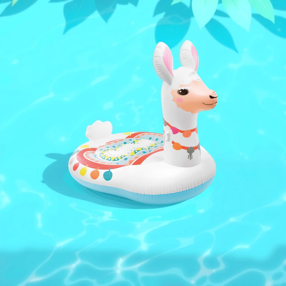 إنتكس عوامة جزيرة بشكل لاما عملاقة قابلة للنفخ – للجنسين