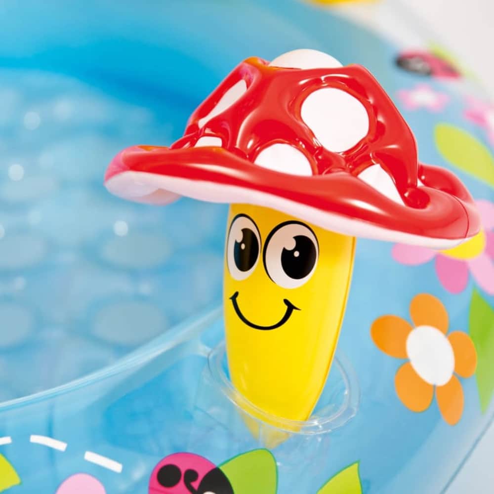Intex Mushroom Baby Pool, 45 Ltr, 1-2 Person, 0-2 Years
