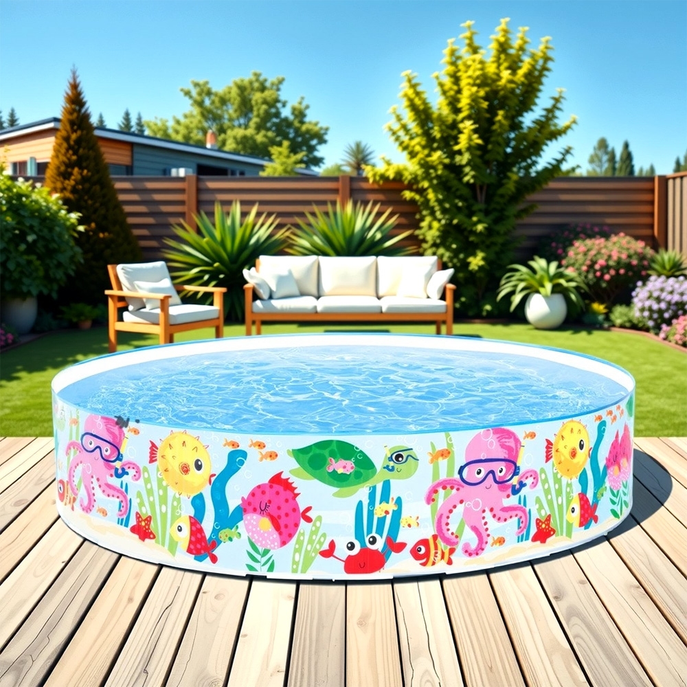 Intex Non-Inflatable Ocean Swimming Pool Unisex, 3-4 Years