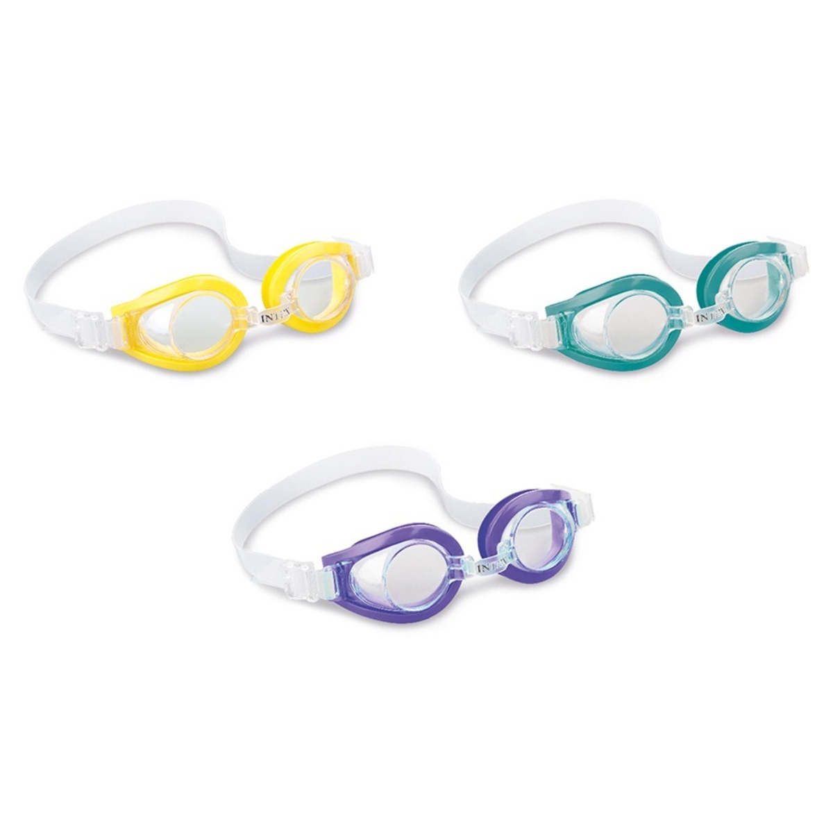 Intex Play Assorted Goggles Unisex, 8-10 Years
