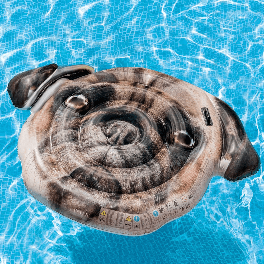 Intex Playful Pug Island Float Unisex, 13+ Years