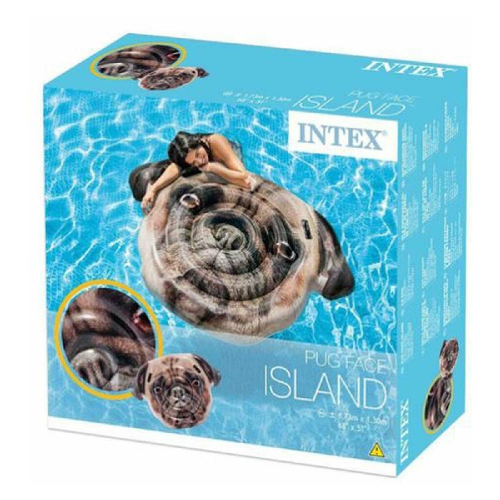 Intex Playful Pug Island Float Unisex, 13+ Years