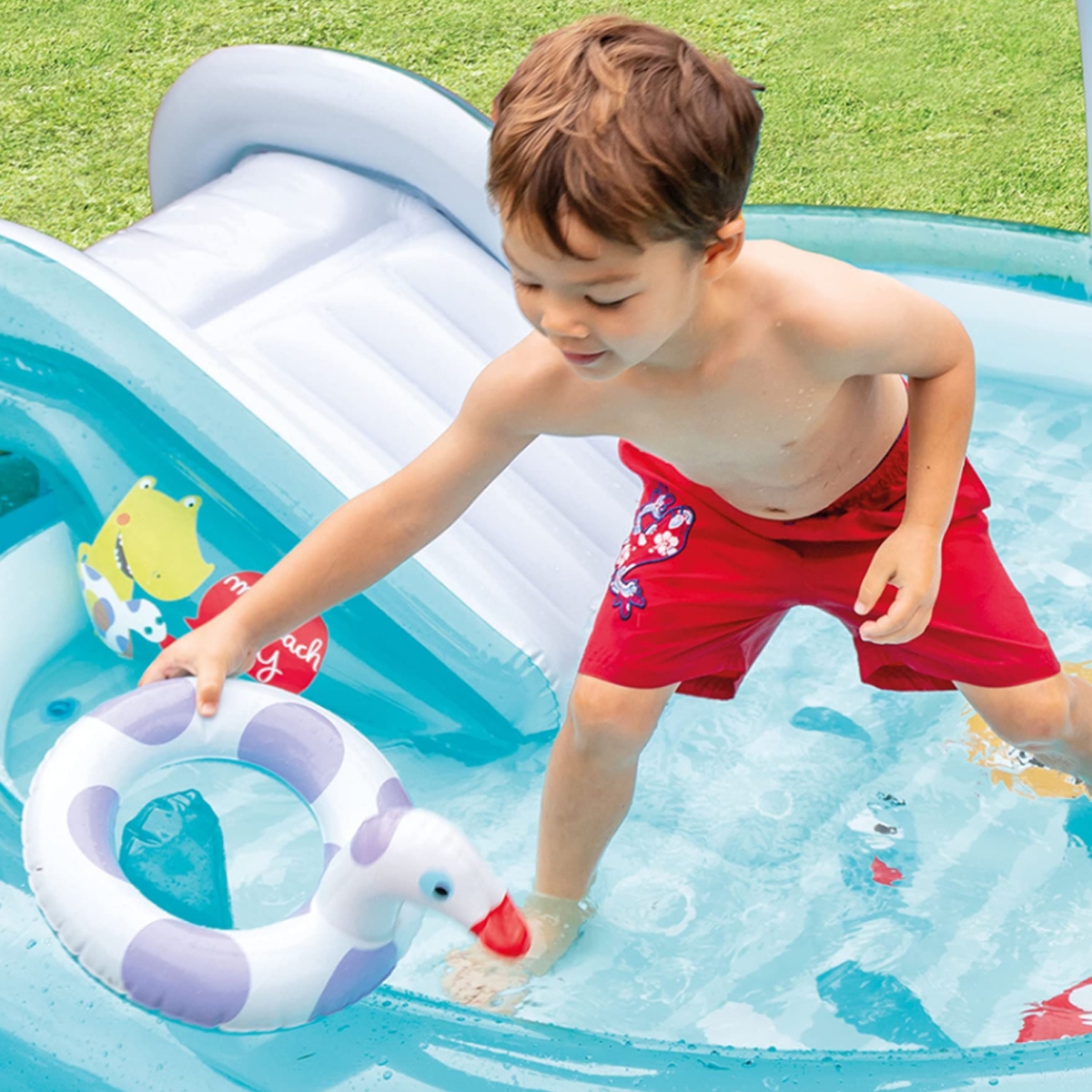 Intex Pool Gator Play Center Unisex, 3-4 Years