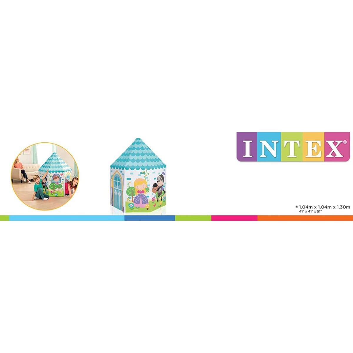 Intex Princess Play Tent Unisex, 3-4 Years