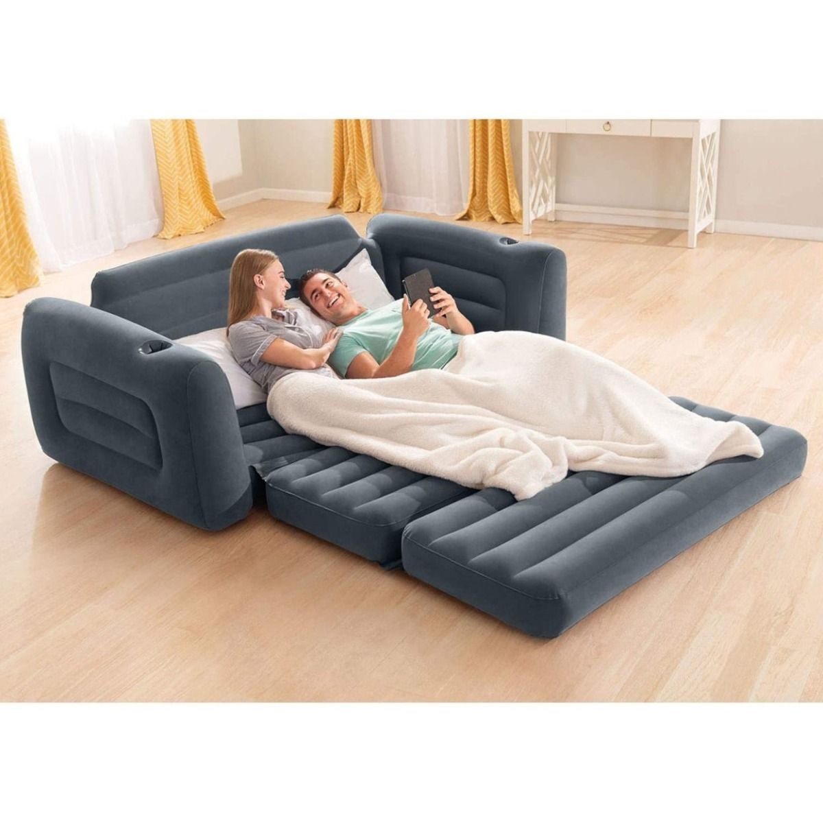 Intex Pull Out Inflatable Sofa Unisex