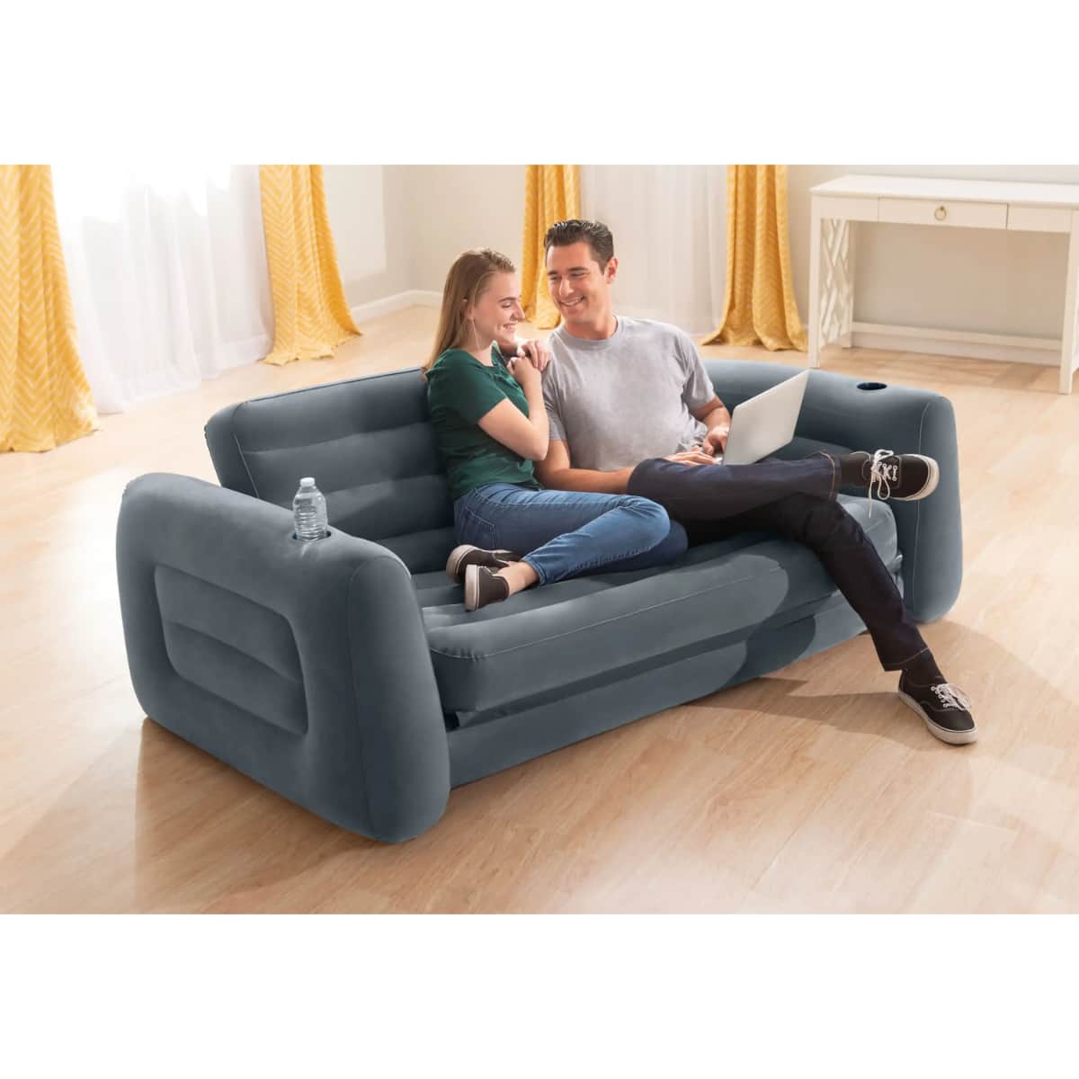 Intex Pull Out Inflatable Sofa Unisex