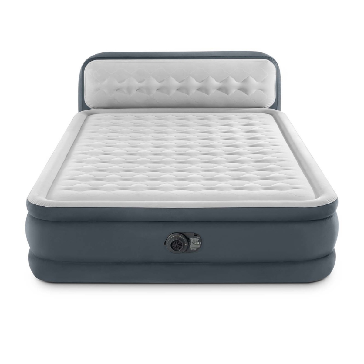 Intex Queen Dura-Beam Headboard Airbed with Built-in Pump Unisex