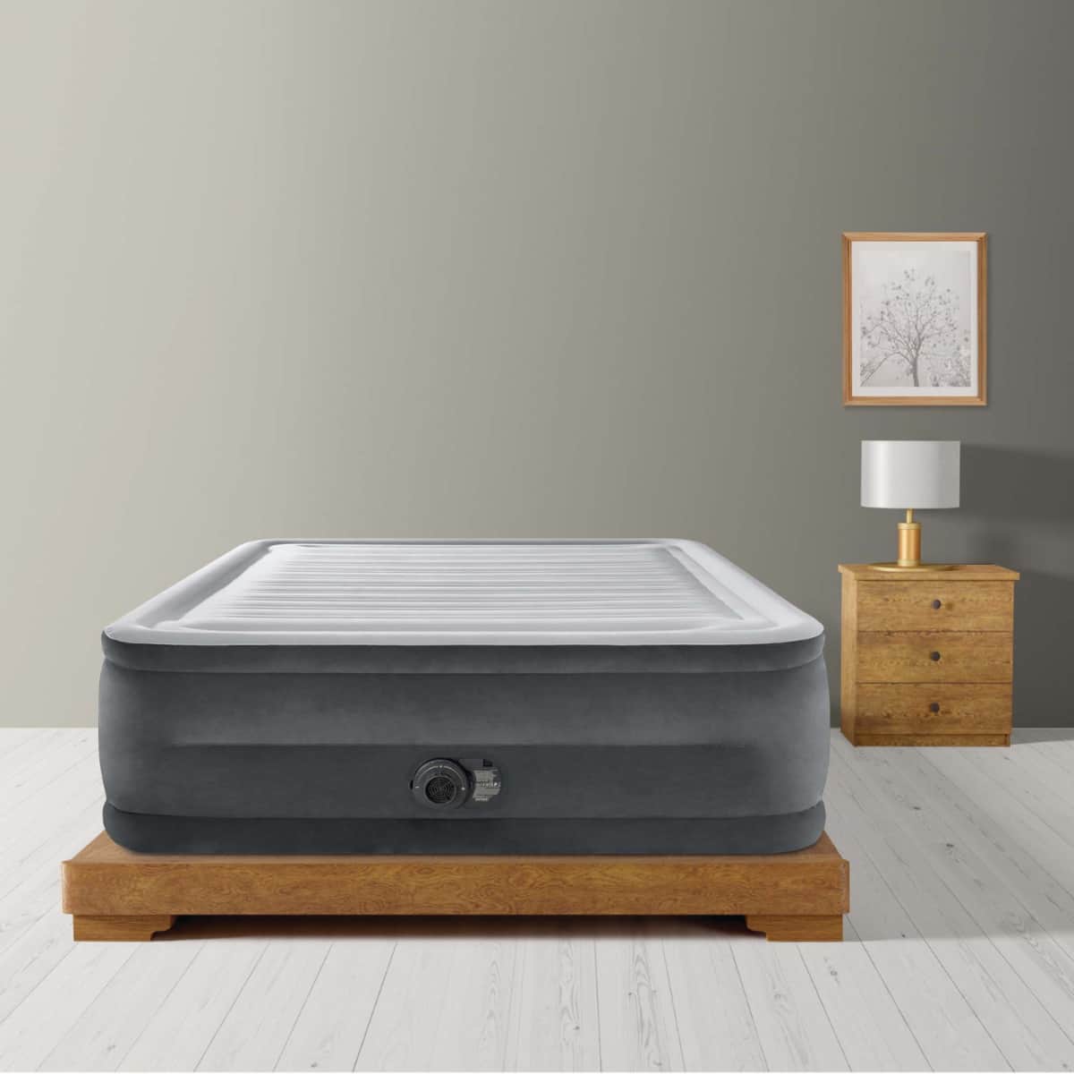 Intex Queen Dura-Beam Series Hi-Rise Airbed Unisex