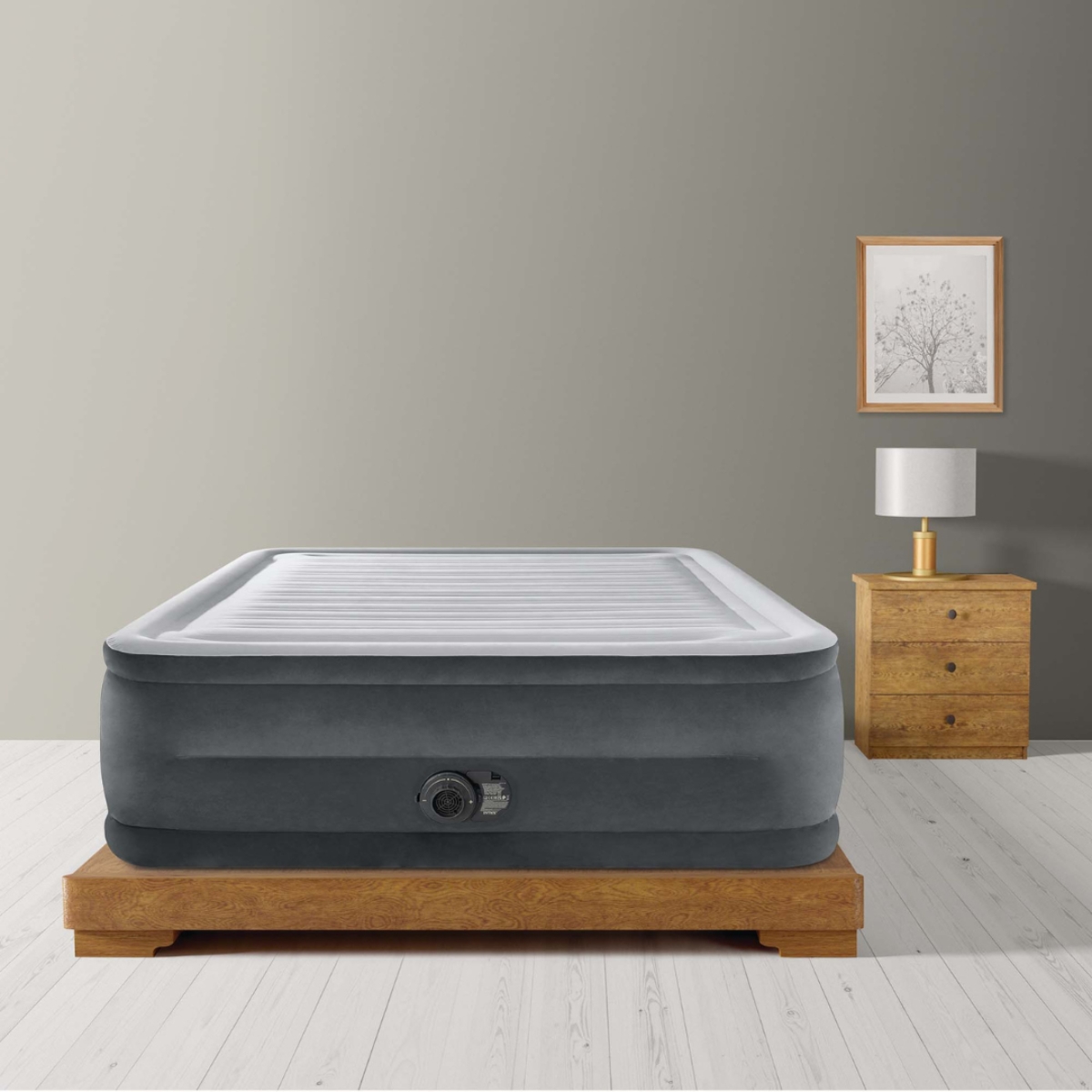 Intex Queen Dura-Beam Series Hi-Rise Airbed Unisex