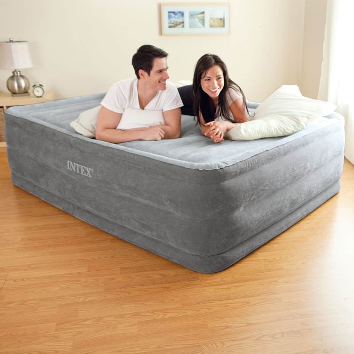 Intex Queen Dura-Beam Series Hi-Rise Airbed Unisex